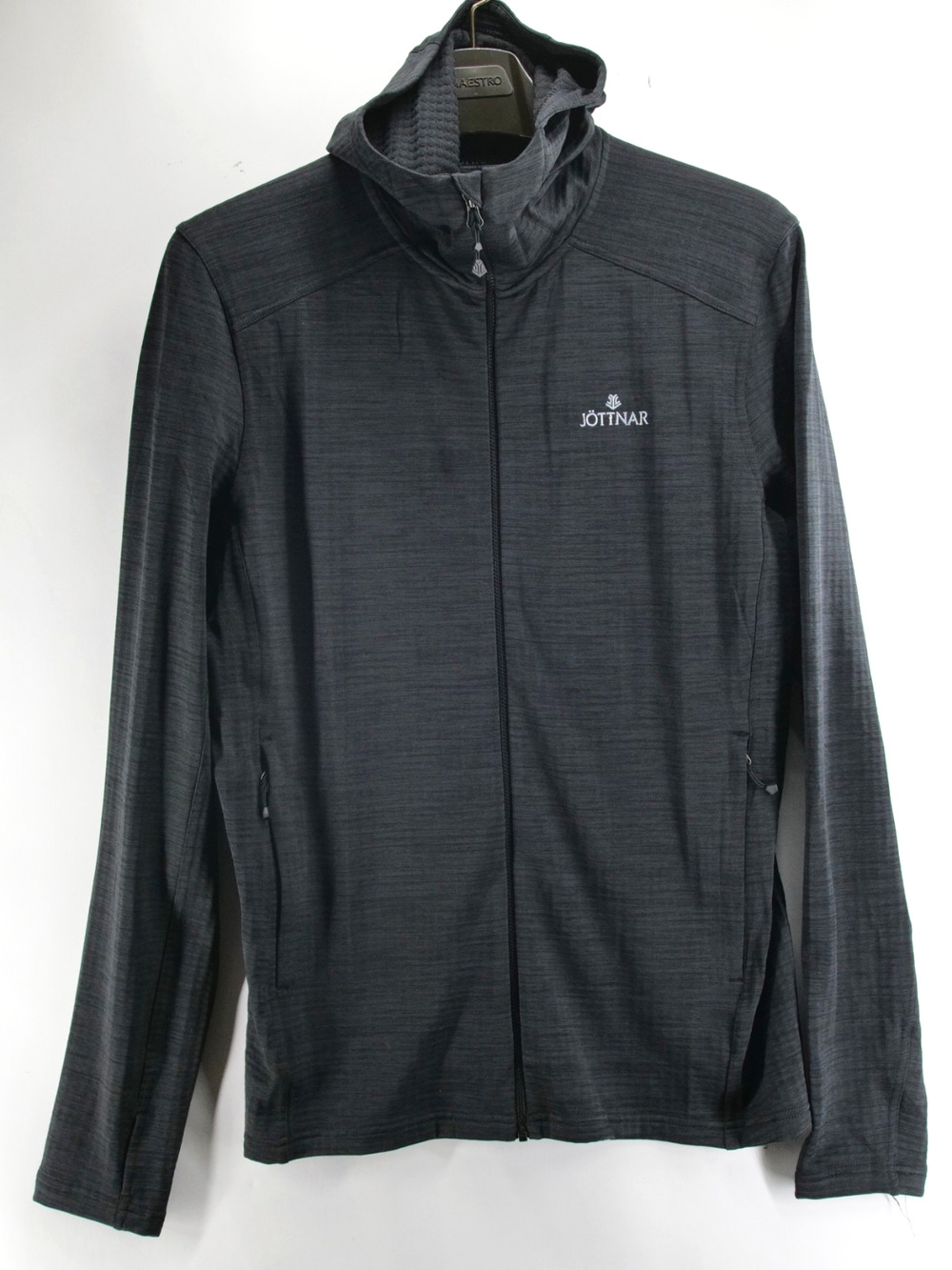 JOTTNAR Mens Large Full Lightweight Jacket Black Outdoor Performance Lined